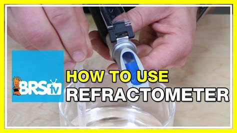 good refractometer reading|how to use handheld refractometer.